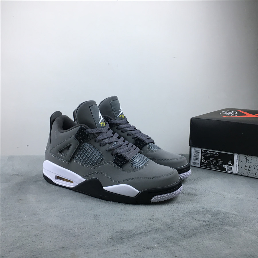 2019 Air Jordan 4 Cool Grey Shoes